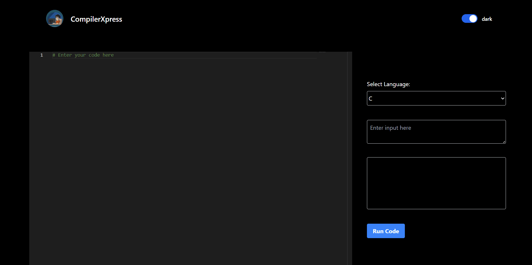 CompilerXpress - Online IDE